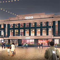 BAM starts work on The Typhoo Tea Factory in Digbeth – the new home of BBC Birmingham