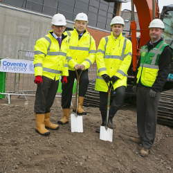  BAM breaks ground at Coventry University's Science & Health Building