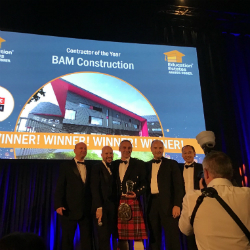 BAM Construction is Contractor of the Year at the Education Estates Annual Conference 