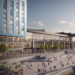 NewcastleGateshead Quays enabling works begin