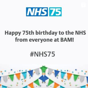 BAM celebrates 75 years of the NHS