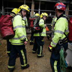 No cause for alarm as fire service makes dramatic rescue in Cambridge 