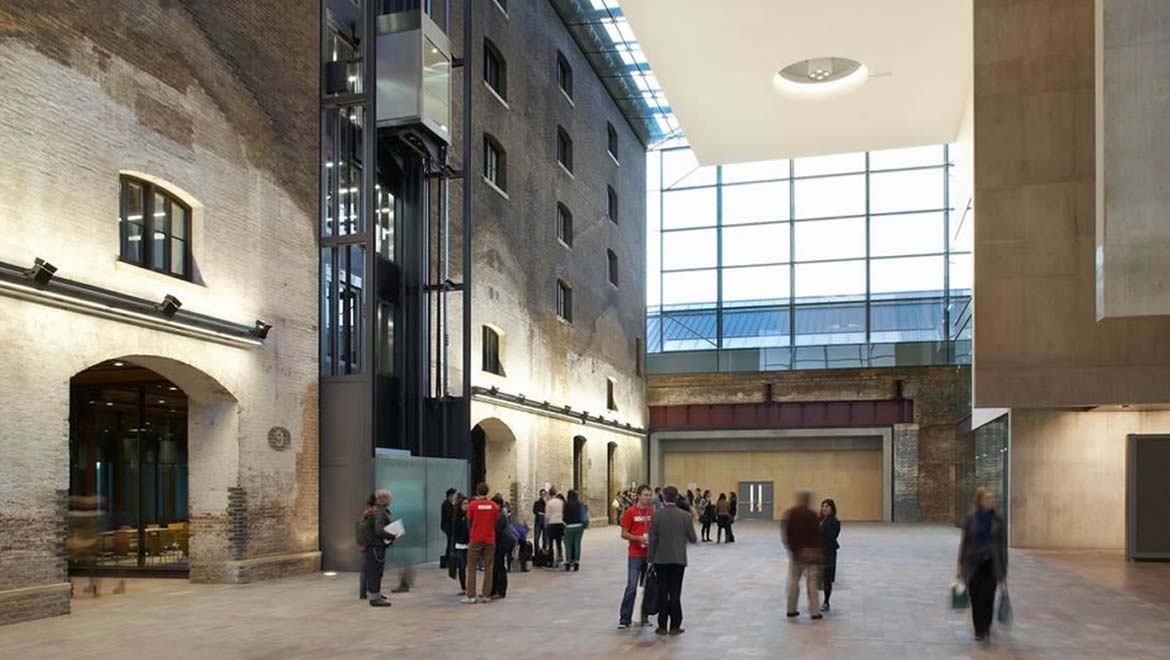 Central St Martins, King's Cross, London, by Stanton Williams