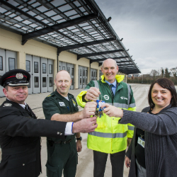 Wrexham’s Ambulance and Fire Services Resource Centre completed